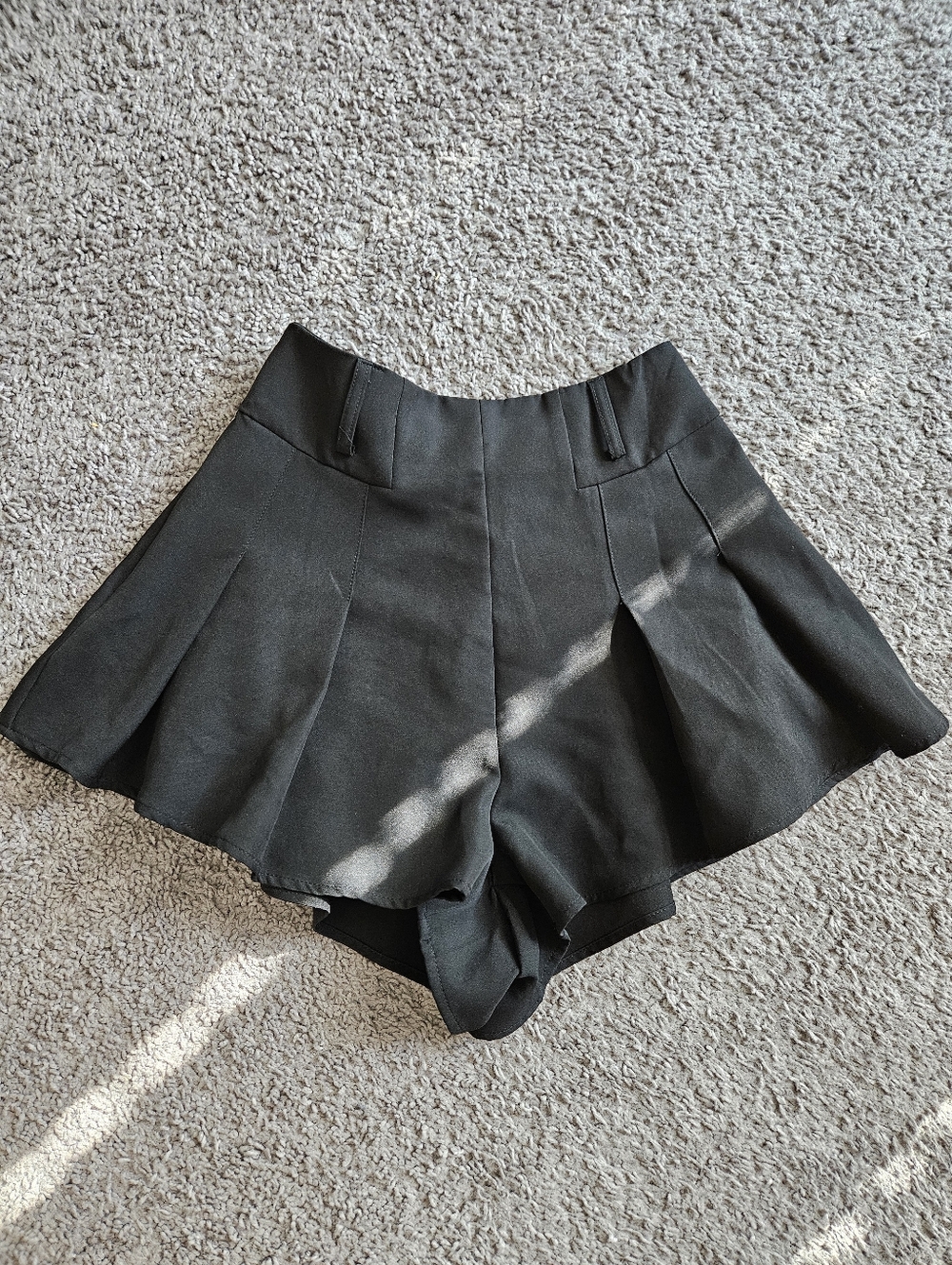 High-Waist Black Shorts Women's Small